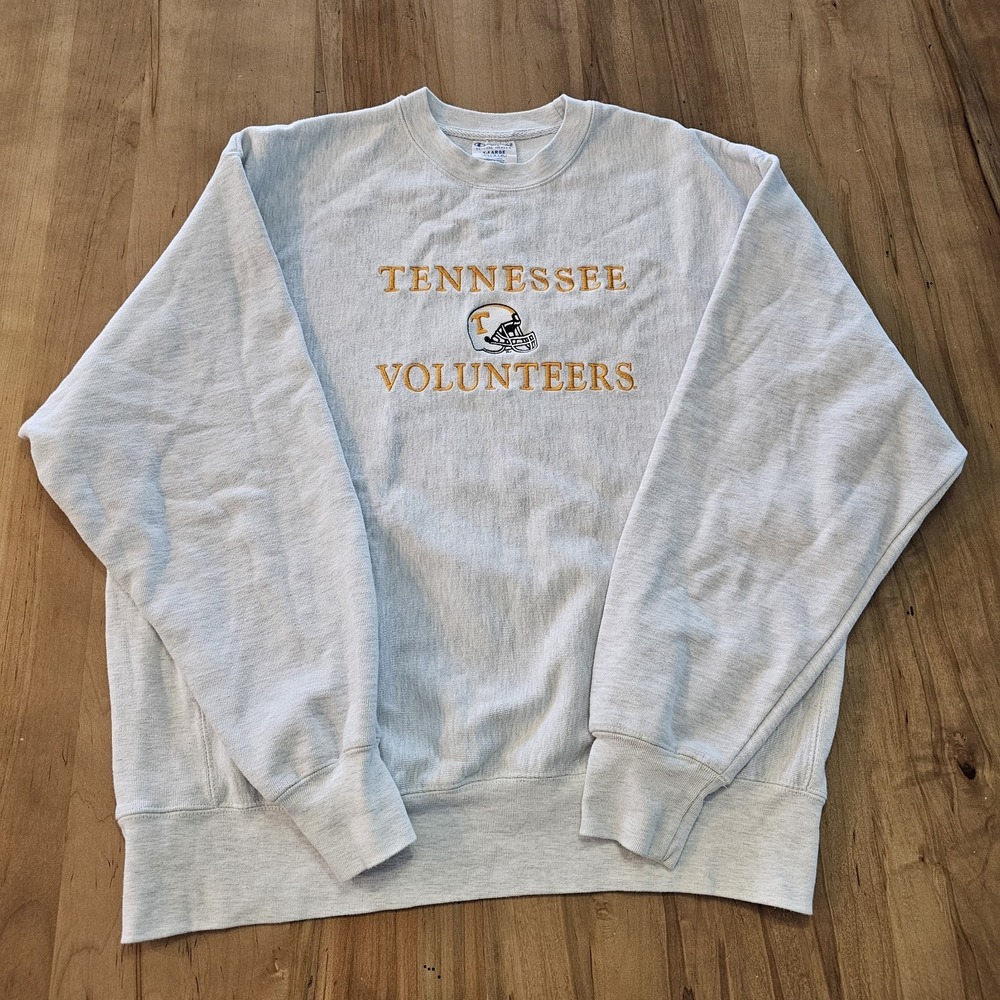 Vtg Champion Reverse Weave Crewneck Sweatshirt Men's XL Tennessee Volunteers
